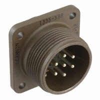 ITT Cannon, LLC - MS3102R16S-1P - CONN RCPT 7 POS BOX MNT W/PINS