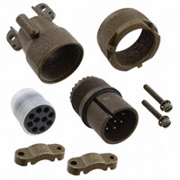 ITT Cannon, LLC - MS3106F18-1P - CONN PLUG 10 POS STRAIGHT W/PINS
