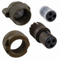 ITT Cannon, LLC - MS3106R10SL-3S - CONN PLUG 3 POS STRAIGHT W/SCKT