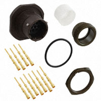 Amphenol Industrial Operations - MS3124E12-10P - CONN RCPT 10POS JAM NUT W/PINS