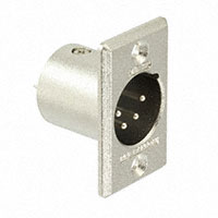 ITT Cannon, LLC - XLR432 - RCPT MALE 4POS RECT FLANGE