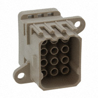 ITT Cannon, LLC - VRPC-12P-20 - CONN RCPT HOUSING 12POS PNL MT