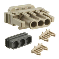 ITT Cannon, LLC - VRPC-03S-67 - CONN PLUG HOUSING 3POS SEAL