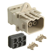 ITT Cannon, LLC - VRPC-06P-67 - CONN RCPT HOUSING 6POS PNL MT SL