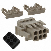 ITT Cannon, LLC - VRPC-06S-67 - CONN PLUG HOUSING 6POS SEAL