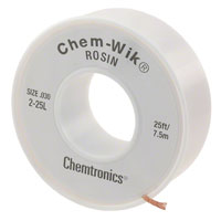 Chemtronics - 2-25L - SOLDER REMOVAL BRAID .030"