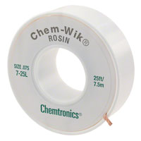 Chemtronics - 7-25L - SOLDER REMOVAL BRAID .075"