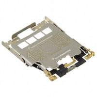 JAE Electronics - C2777-ST1W008S4TR300 - CONN MICRO SD CARD HINGED TYPE