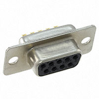 JAE Electronics - DE-9SF-N - CONN D-SUB RCPT 9POS PNL MNT