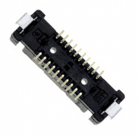 JAE Electronics - KX15-20K3DE - CONN PLUG 0.8MM 20POS SMD GOLD