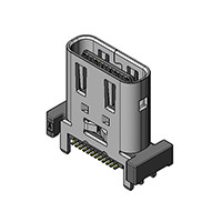 JAE Electronics - DX07S024WJ3R400 - CONN RCPT USB3.1 TYPEC SMD VERT
