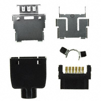 JAE Electronics - RL01-P12S-C4E - CONN PLUG 12POS .8MM SOLDER GOLD