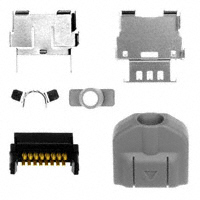 JAE Electronics - RL01S-P16S-C36GE - CONN PLUG 16POS .8MM SOLDER GOLD