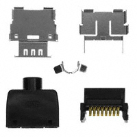 JAE Electronics - RL01S-P16S-C4E - CONN PLUG 16POS .8MM SOLDER GOLD