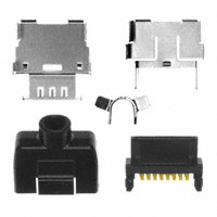 JAE Electronics - RL01S-P16S-C5E - CONN PLUG 16POS .8MM SOLDER GOLD