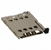 JAE Electronics - SF50S006V4CR1500 - CONN MICRO SIM CARD PUSH-PULL
