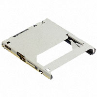 JAE Electronics - SG6S009V1A1R400 - CONN SD/MMC CARD PUSH-PUSH R/A