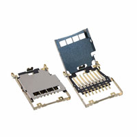 JAE Electronics - ST1W008S4GR300 - CONN MICRO SD CARD HINGED TYPE