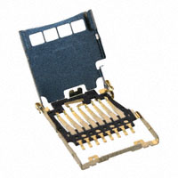 JAE Electronics - ST1W008S4KR2000 - CONN MICRO SD CARD HINGED TYPE