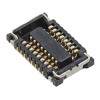 JAE Electronics - WP3-S016VA1-R500 - CONN RCPT 0.4MM 16POS DUAL SMD