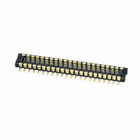 JAE Electronics - WP7B-P040VA1-R500 - CONN PLUG 0.4MM 40POS DUAL SMD