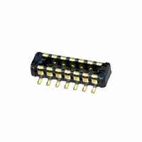 JAE Electronics - WP9-P010VA1-R500 - CONN PLG 0.4MM NW 10POS DUAL SMD