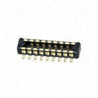 JAE Electronics - WP9-P014VA1-R500 - CONN PLG 0.4MM NW 14POS DUAL SMD