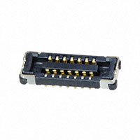 JAE Electronics - WP9-S014VA1-R500 - CONN RCP 0.4MM NW 14POS DUAL SMD