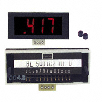 Jewell Instruments LLC - BL-500102-01-U - VOLTMETER 2VDC LCD PANEL MOUNT