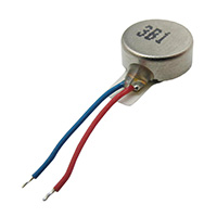 Jinlong Machinery & Electronics, Inc. - C0834B011F - VIBRATION MOTOR COIN 3V WIRE