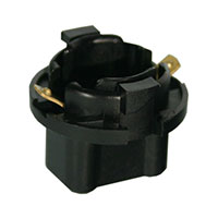 JKL Components Corp. - 2919 - LAMP SOCKET WEDGE BASE T-3.25 BK