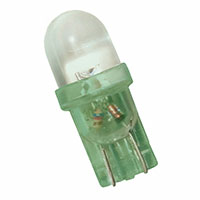 JKL Components Corp. - LE-0509-02G - LED T-3.25 24V WEDGE GREEN