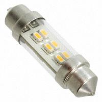 JKL Components Corp. - LE-0909-14WW - 6 LED FESTOON LAMP WHT