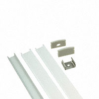 JKL Components Corp. - ZFC-17-PC/KIT - ALUMINUM LED CHANNEL KIT- LOW PR