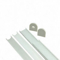 JKL Components Corp. - ZFC-20BP/KIT - ALUMINUM LED CHANNEL KIT- INVISI