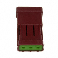 JST Sales America Inc. - 03T-WPJV-2-RM - CONN HOUSING TAB 3POS RED 5MM