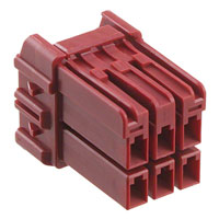 JST Sales America Inc. - HILP-06V-2-R - CONN PLUG HOUSING 6POS RED