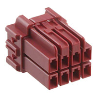 JST Sales America Inc. - HILP-08V-2-R - CONN PLUG HOUSING 8POS RED