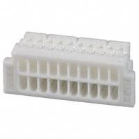 JST Sales America Inc. - SHDR-20V-S-B - CONN HOUSING SHD 20POS 1MM WHITE