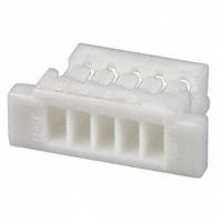 JST Sales America Inc. - SHR-05V-S-B - CONN HOUSING SH 5POS 1MM WHITE