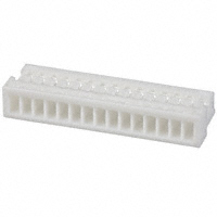 JST Sales America Inc. - SHR-15V-S - CONN HOUSING SH 15POS 1MM WHITE