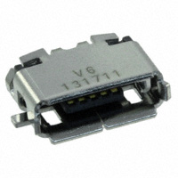 JST Sales America Inc. - UB-MC5AB2R3-RS04-4S-1-TB NMP - CONN RECEPT USB MICRO AB REV SMT