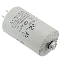 KEMET - C274AC35200SA0J - CAP FILM 20UF 5% 470VAC STUD