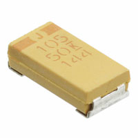 KEMET - CWR09NC105KB - CAP TANT 1.0UF 10% 50V 2010