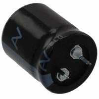 KEMET - ELG108M100AR2AA - CAP ALUM 1000UF 20% 100V SNAP