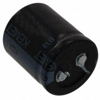 KEMET - ELG228M063AR2AJ - CAP ALUM 2200UF 20% 63V SNAP