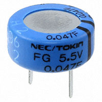 KEMET - FG0H473ZF - CAPACITOR 47MF 5.5V RADIAL