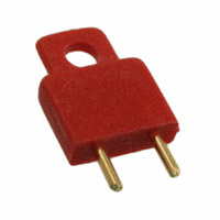 Keystone Electronics - 1460R - PLUG SHORTING INSULATED RED