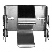 Keystone Electronics - 167 - HOLDER BATTERY 2CELL 15V ALUM