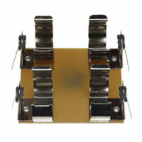 Keystone Electronics - 2231 - HOLDER BATT W/PC LUG 2CELL C SS